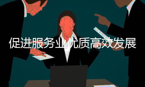 能提效发例行质高展政策质的推进国关于关情业优业扩意见有会介务院况促进吹风服务服务绍