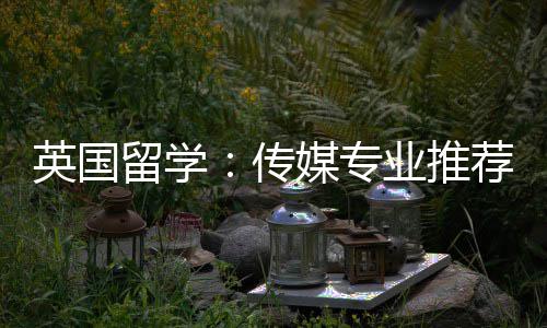 留学英国业推媒专荐传